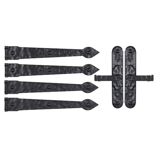 Household Essentials Black Carriage House Garage Door Magnet Set